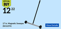 17 in. Magnetic Sweeper 
